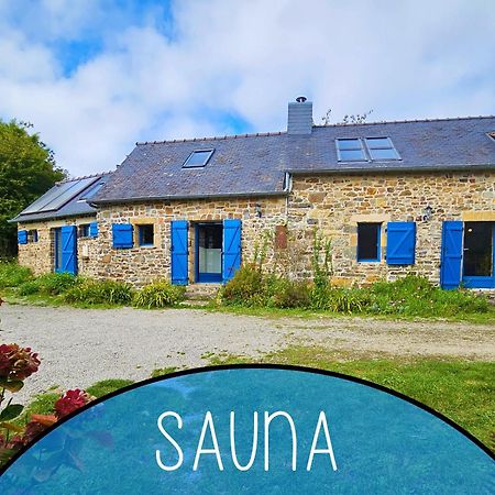 Ti Vaen I Maison Traditionnelle Bretonne & Sauna Lanvéoc Exteriör bild